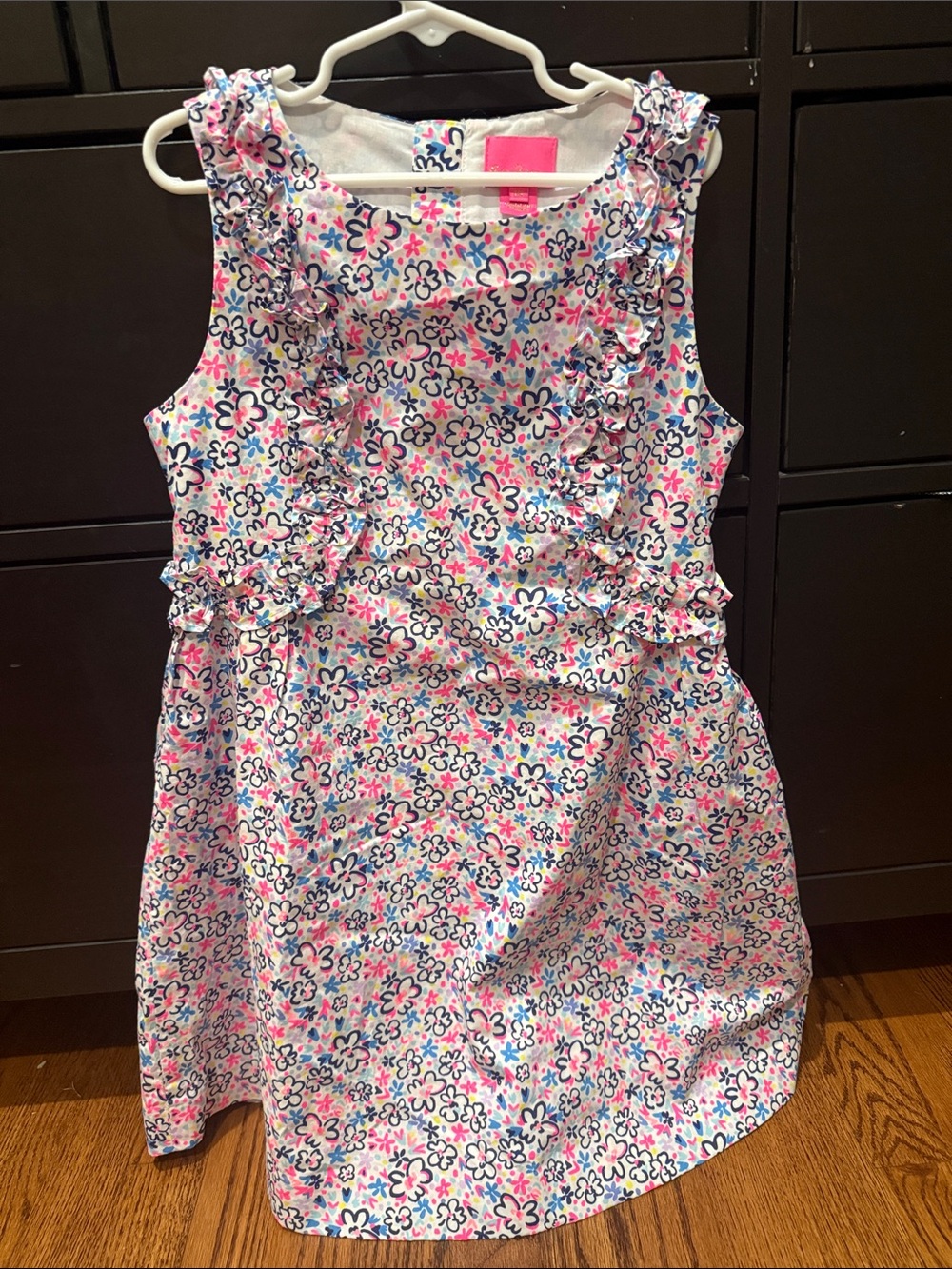 Lilly Pulitzer ditsy print dress girls size 10